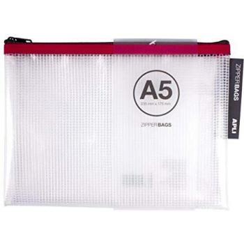 Apli sobres porta-todo de goma eva transparente