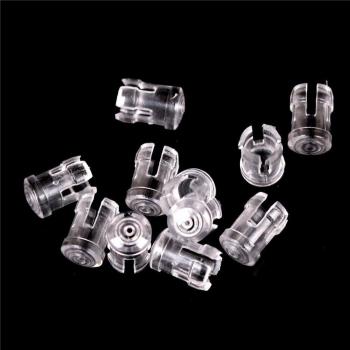 10/20pcs Clear Plastic LED Diode Lampshade Protector, 3mm & 5mm