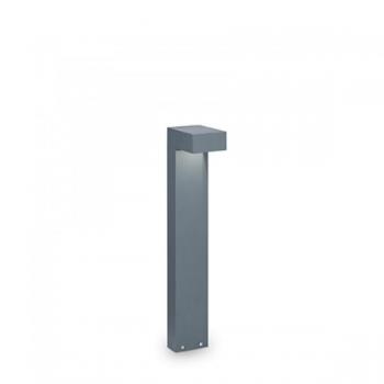 Sirio Anthracite Outdoor Bollard Light with 2 G9 Lights, Ideal for Pathways