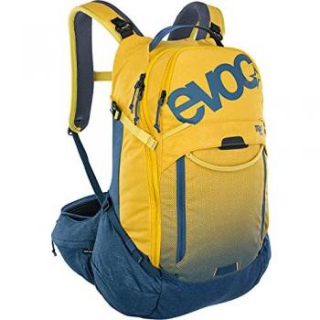 Evoc Trail Pro 26L Pack, Yellow/Blue, Small‑Medium