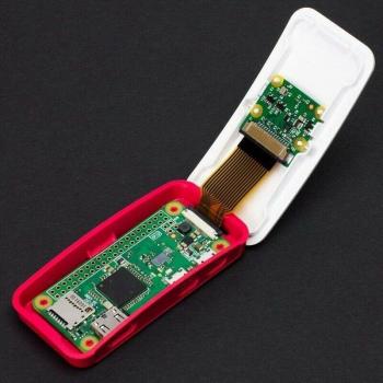 Estante Metálico con Cable Corta‑Rama para Raspberry Pi Zero
