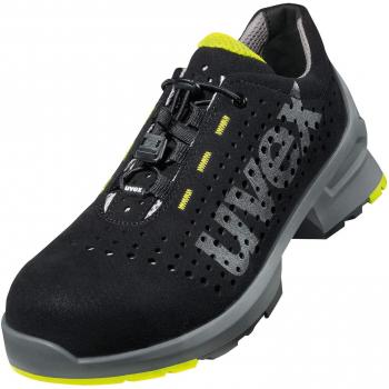 Uvex Halbschuhe S1 schwarz/gelb, EU-Schuhgröße: 43