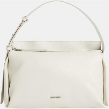 Calvin Klein Elevated Soft Shoulder Bag Sm K60K610756 Écru Handtasche