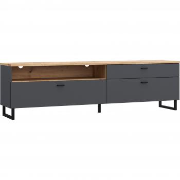 FORTE Lowboard Leokadia, grau