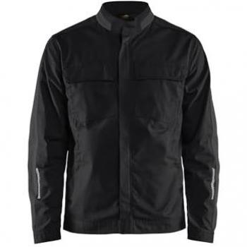 Giacca corta unisex stretch per l'industria nera/grigia scura, taglia 2XL