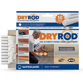 Dry rod damp proofing rods