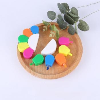 Rainbow Doodle Mini Highlighters