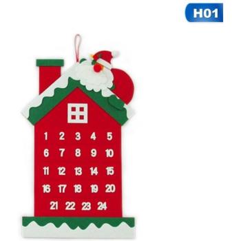 Calendrier de l'An Nouvel – Tissu OurWarm avec Poches