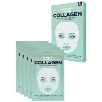 Benjamin Button Skin Renewal Collagen Hydration Sheets – 5 Pack