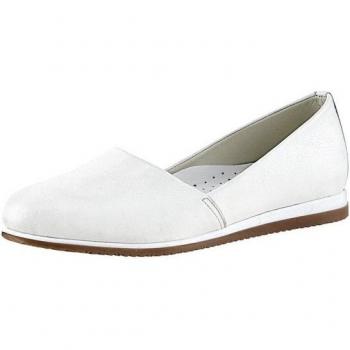 Helline Chaussures cuir nappa vache blanches 39