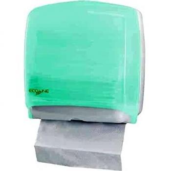 Distributore di Carta Asciugamani Hylab in PPL con Fazzoletti Verde Opalino