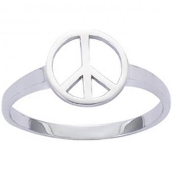 Bague Argent 'Tranquillité' argentée