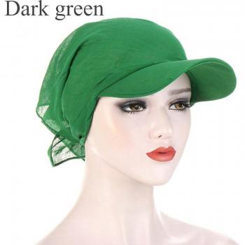Outdoor Tie-dye Head Cap with Long Tail