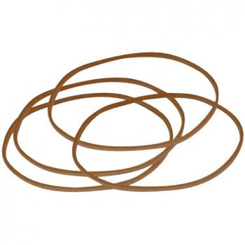 Elastiek Standard 18 80x1.5mm 50gr 160st bruin