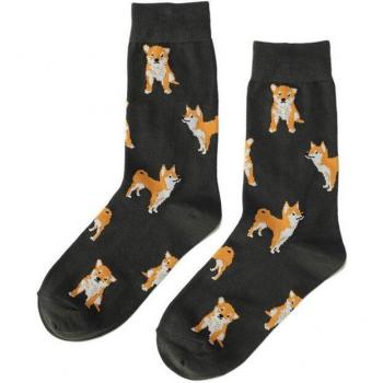 Chaussettes Coton Chic Harajuku Poisson et Chiens
