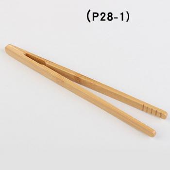 Sustainable Bamboo Kitchen Tweezer Pair – 2pcs