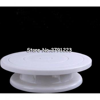 Plastic Cake Turntable with Anti-Skid Base