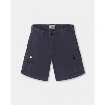 Silbon Bermuda Infantil Azul Marino, Estilo Cargo