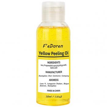 Waytogo 50 ml Peeling Jaune Intense pour Peau Sombre
