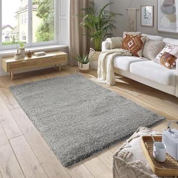 Silver Velvet 5cm Thick Pile Floor Mat