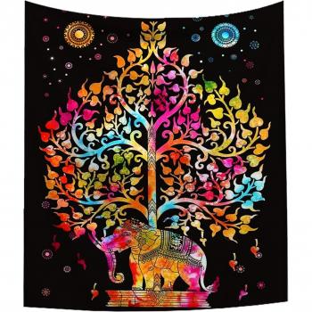 Tapisserie en Coton Fait Main