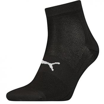 Calcetines Puma Sport Light Quarter 2 Pares, Negro