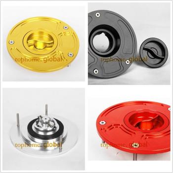 Honda CBR1100 Keyless Fuel Gas Tank Cap Cover Aluminum