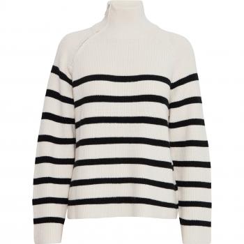 B.young Milo Pullover für Damen mit halbem Reißverschluss