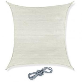 Relaxdays Garten Sonnensegel 2,0 x 2,0 m