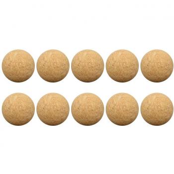 10pcs 36mm Wooden Table Soccer Balls