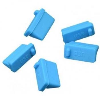 5 Stück USB Stecker Staubschutz