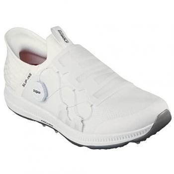 Skechers Golf Shoe, GO GOLF ELITE 5 SLIP-IN, Men, White, UK 8