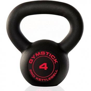Schwarze Kettlebell 4 kg – Gymstick Pro Funktionell