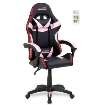Fauteuil de bureau Gamer Noir et Rose