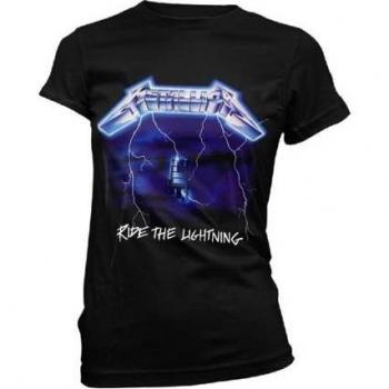 Metallica Ladies Ride The Lightning Graphic T-Shirt