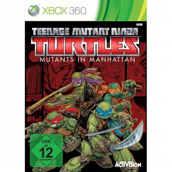 Turtles – Mutanten in Manhattan (XBox 360-Spiel, neue Version, deutsche Ausgabe)