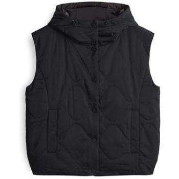 Wusi Schwarz Steppgilet für Damen – OPUS 34