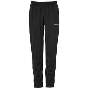 Uhlsport Kinder Sporthose Stream 22, Schwarz/Fluo Grün, 140