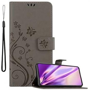 Protection Floral Gris Mi 11 Lite 4G/5G – Housse & Portefeuille