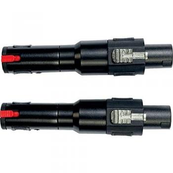 Câble adaptateur Speakon mâle pour deux prises 1/4 mono femelles