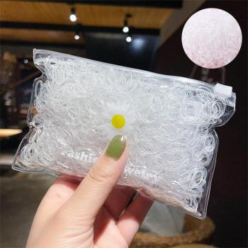 1000Pcs Colorful Rubber Band Ponytail Holders
