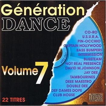 Album Génération Dance Volume 7 – Mix de 22 chansons