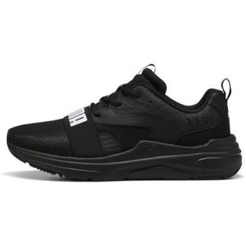 Puma Softride Wired 2 – chaussure de sport noire et blanche