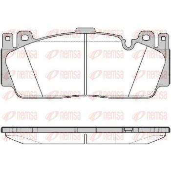 Kit frein à disque Remsa 1543.00 – 5 berline