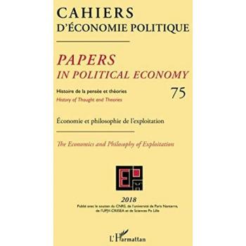 Cahiers d'économie politique 75