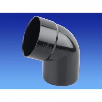 Osmasoil 110mm Solvent Weld Offset Bend Black