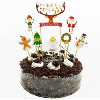 Mesa de Navidad con Adornos