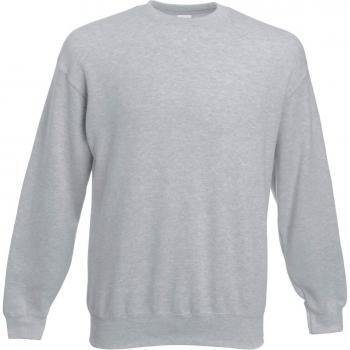 Fruit of the Loom Unisex Premium 70/30 Set-In Sweatshirt (Heather Grey)