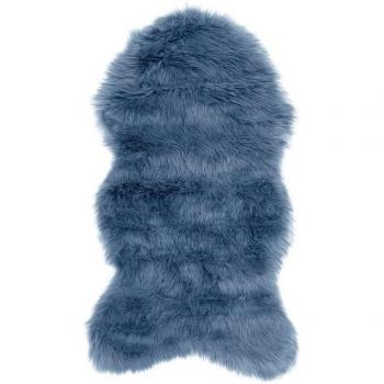 Rund geformter Hochflor-Teppich Valeria für gemütliche Räume