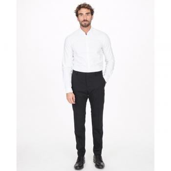 Pantaloni Stretch Wool Slim Fit Calvin Klein Nero 52
